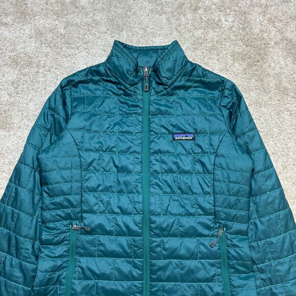 Patagonia Nano Puff Insulated Quilted Puffer Jacket Women's Small Gorpcore - Picture 2 of 10